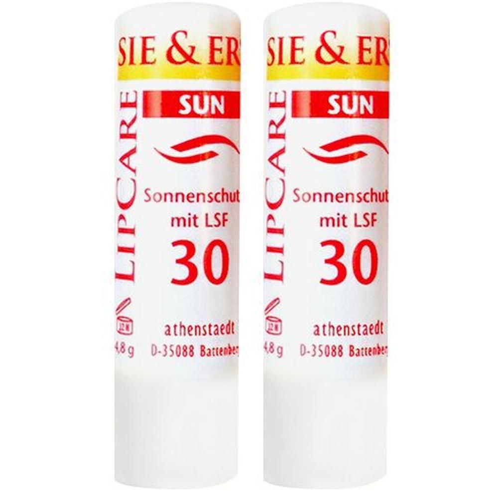 SIE & ER SUN LipCare LSF 30 2x 2x1 St Stifte