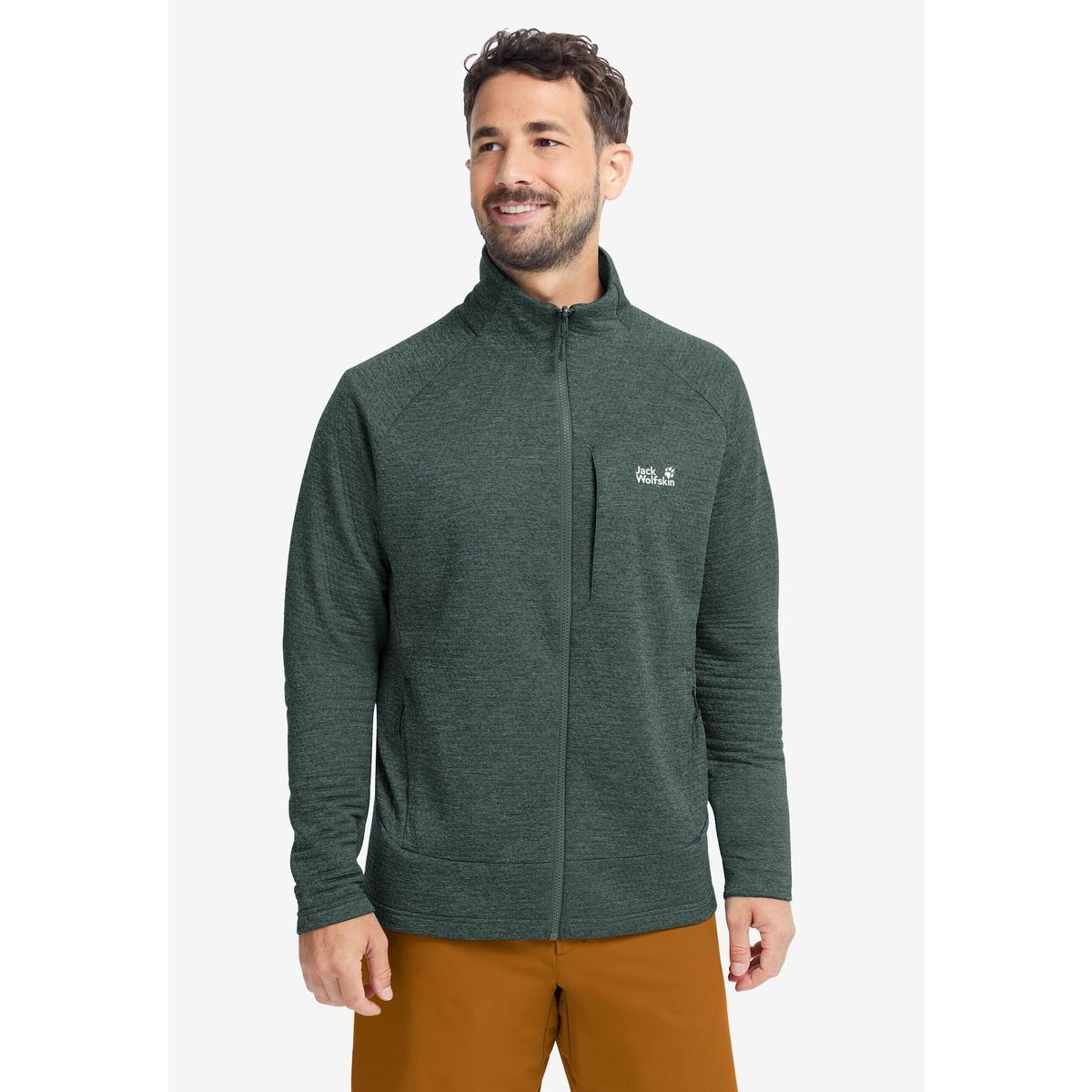 Jack Wolfskin Anytrail Full Zip M sago palm (E0271) S A65795_E0271_A06
