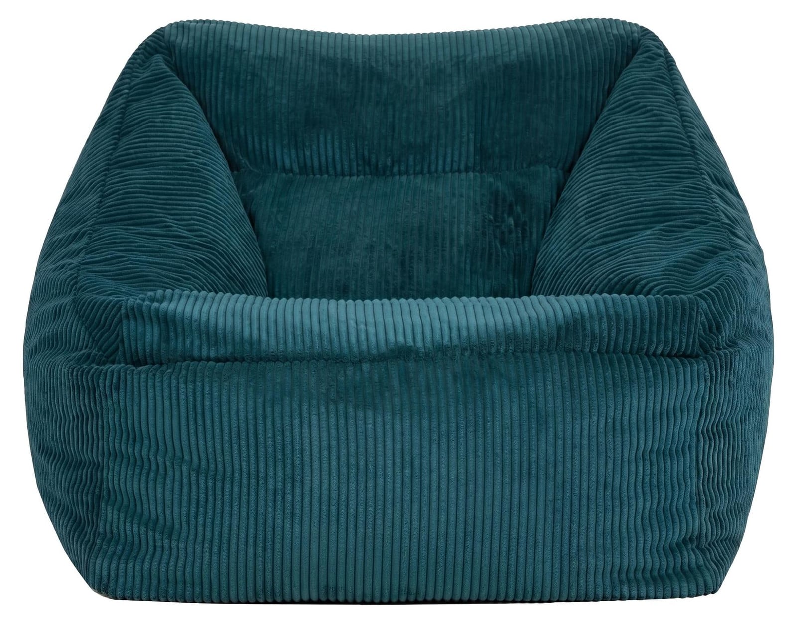 But Voetenbank Pouf Blauw Corduroy 97 cm