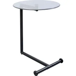 KARE DESIGN Beistelltisch Easy Living 86724 Glas Schwarz