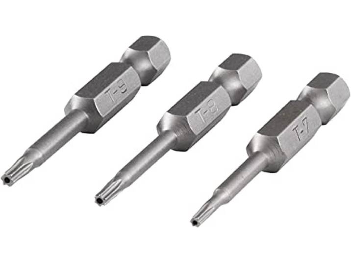 wolfcraft Schroevendraaierbitset Solid safety, driedelig I 1260000 I 3 Solid-bits, 50 mm