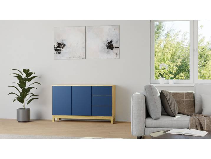 Sideboard skandinavisch – kostenlose Holzmuster Buche Natur geölt