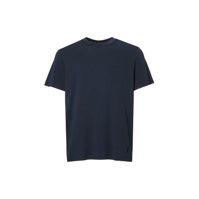 T-Shirt KLEINIGKEIT "Kleinigkeit Unterragendes Shört", Herren, Gr. S, night blau, 100% Baumwolle, unifarben, normal, Rundhals, Shirts T-Shirt