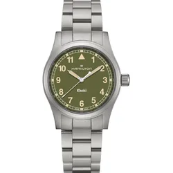 Hamilton Khaki Field Quartz 38mm H69401160 - grün,silber - 38mm
