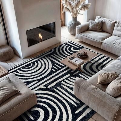 World Rug Gallery Contemporary Area Rug