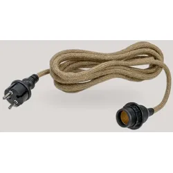New Garden ARTEIXO 5 m Kabel für den Außenbereich mit E27 Fassung
