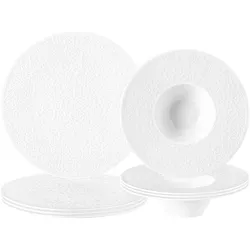 Seltmann, Geschirrset, Nori Home Pizza- und Pasta-Set (8 Stk.)