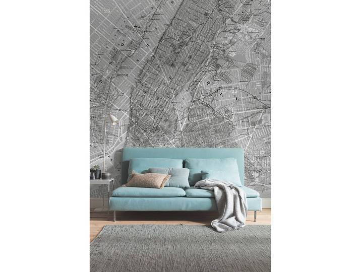 home24 Fotobehang NYC Map 200 x 250cm
