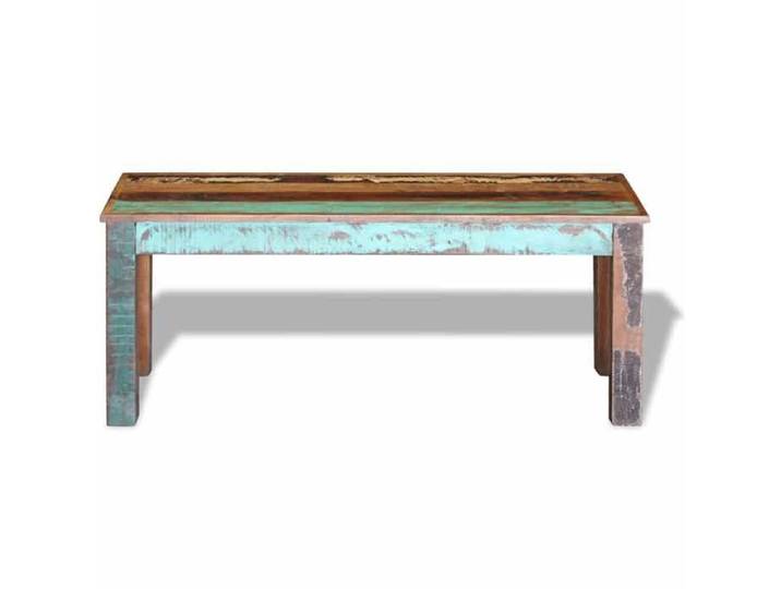 Solde 2026 Banc élégant/banc d'entrée Multicolore - Banc 110x35x45cm Bois de récupération massif 15.5 Kg 56304161