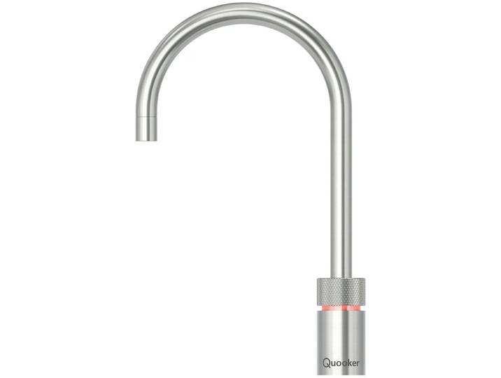 Quooker Nordic Round Kokendwaterkraan Single Tap - Kindveilige Dubbeldruk - RVS