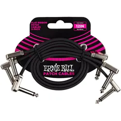 Ernie Ball EB6222 flach 30 cm 3er Pack - Patchkabel