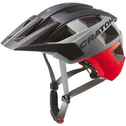 Cratoni AllSet MTB Helm red-black matt