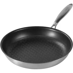Silverstar Edelstahlpfanne 28 cm Wabenstruktur