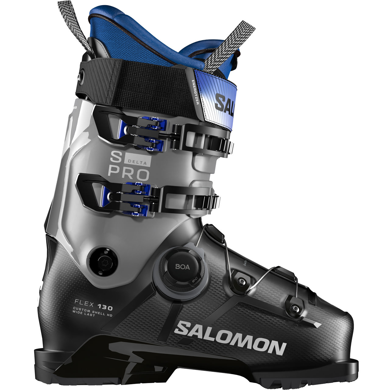 Salomon S/Pro Delta BOA 130 black/steel gray/race blue - 26 / 26.5