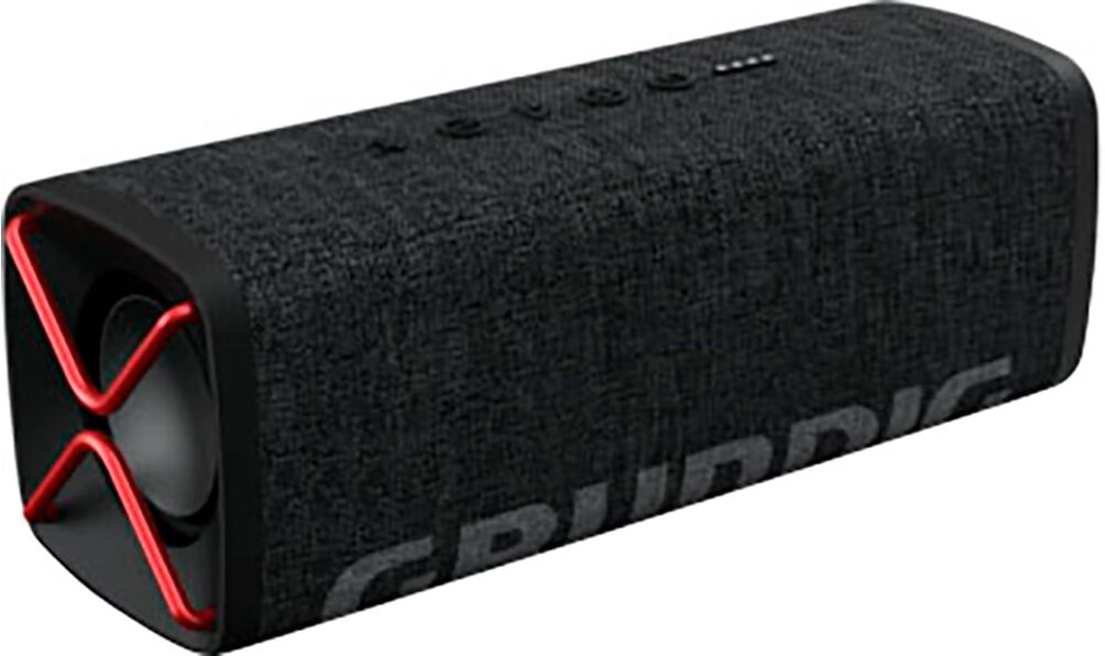 Grundig Bluetooth-Lautsprecher "GBT Club Black", schwarz, B:20,3cm H:7,4cm T:7,2cm, Lautsprecher, Bluetooth-Lautsprecher