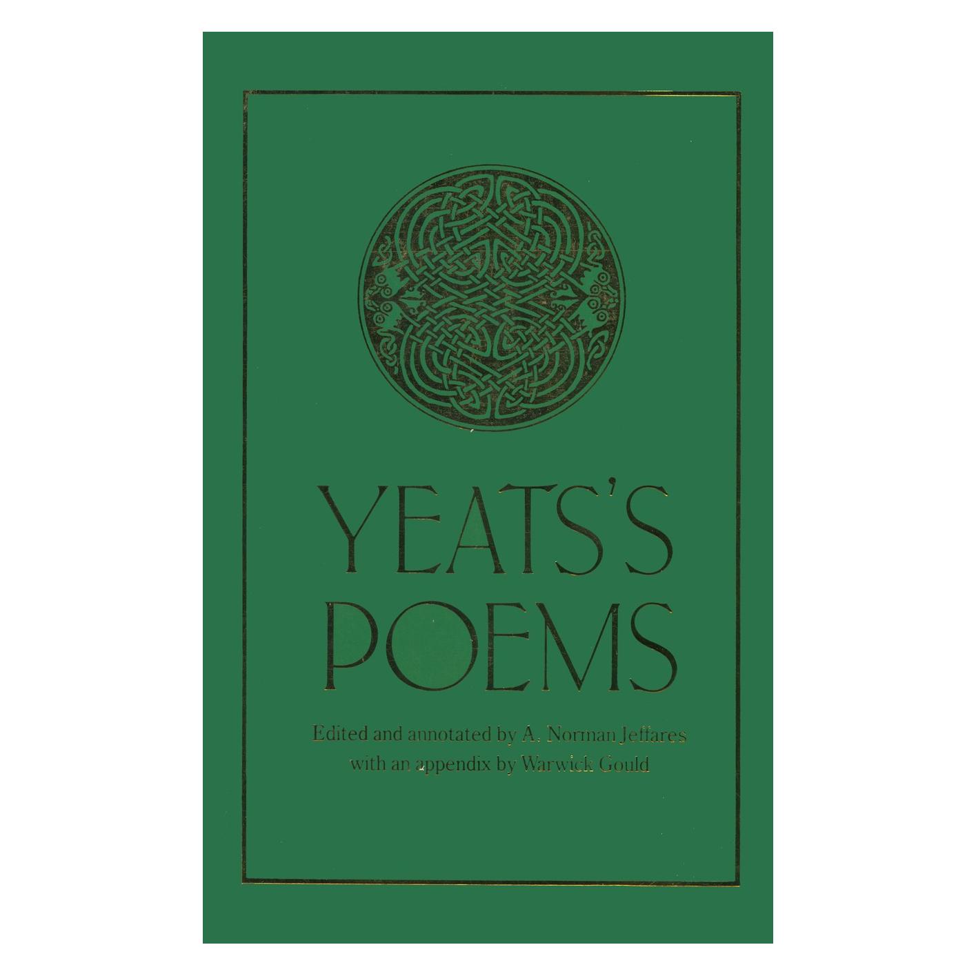 Palgrave Macmillan Uk Yeats's Poems (Englisch, Hardcover, A. Norman Jeffares) (9780333675175)