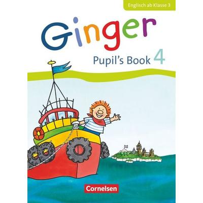 Ginger - Lehr- und Lernmaterial für den früh beginnenden Englischunterricht - Allgemeine Ausgabe - Ausgabe 2014 - 4. Schuljahr, Taschenbuch von Birgit