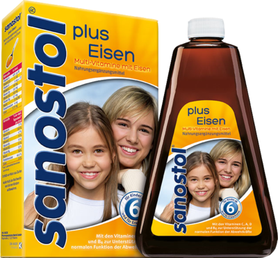 DR. KADE Pharmazeutische Fabrik GmbH SANOSTOL plus Eisen Saft 460 ml 02171846