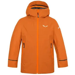 Salewa, Jungen, Skijacke, Sella Powertex Tirolwool Jacke Kind (140), Orange