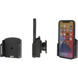 Brodit 711368 Gerätehalterung ab Apple iPhone12, Smartphone Halterung, Schwarz
