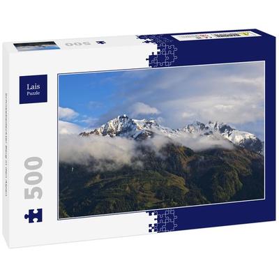 Lais Puzzle Schneebedeckter Berg in den Alpen 500 Teile