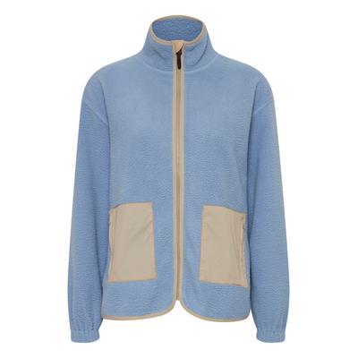 Outdoorjacke OXMO "Outdoorjacke OXPiper", Damen, Gr. L, blau (infinity), Obermaterial: 100% Polyester PES., Jacken Outdoorjacke