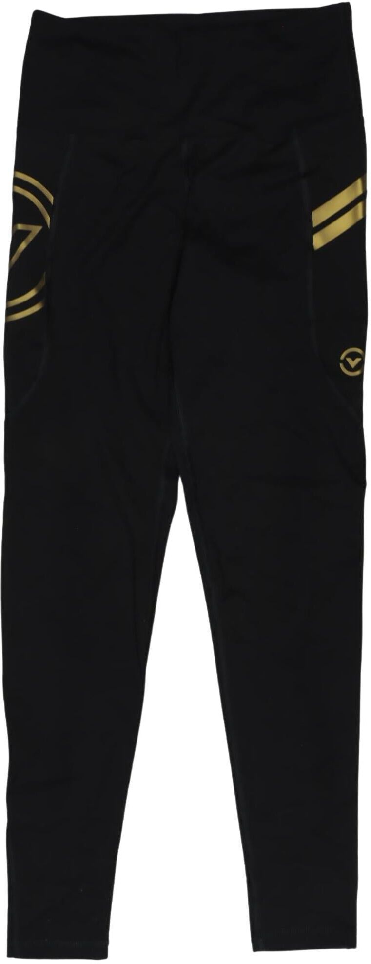Virus Damen Stoffhose, Mehrfarbig, Gr. S, Elasthan / Synthetik - Second Hand