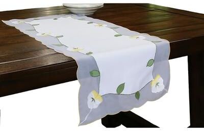 Manor Luxe Yellow Lily-15X54-Table Runner