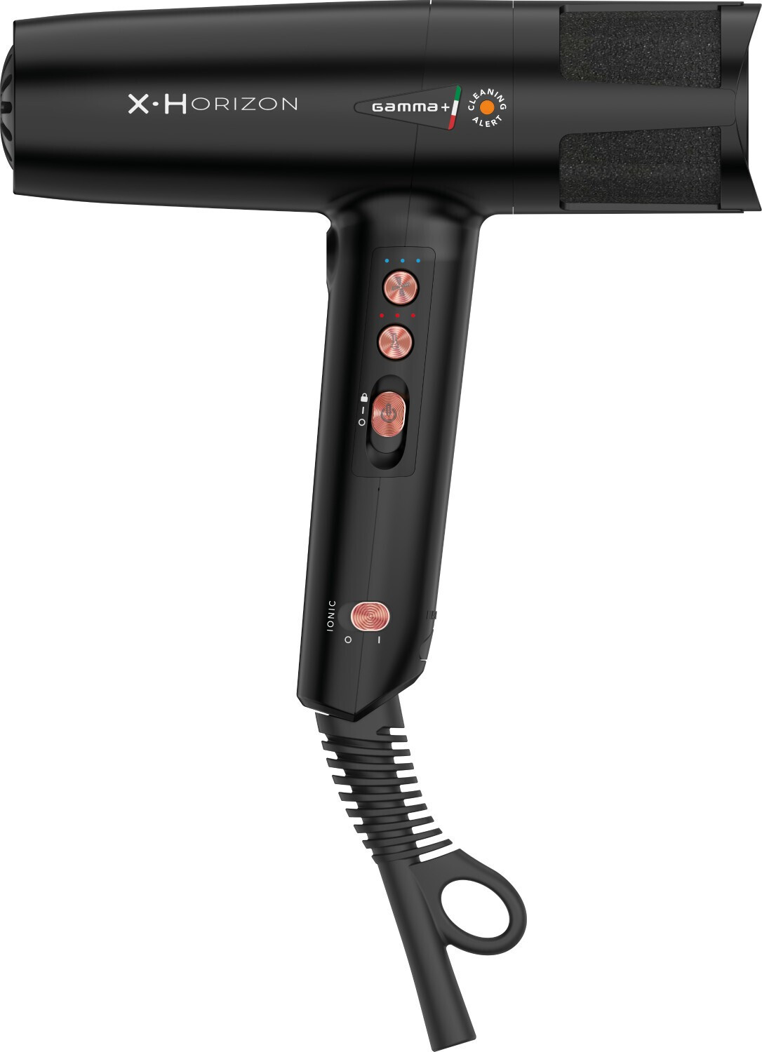 Gamma+ X.Horizon Matt Black Haartrockner