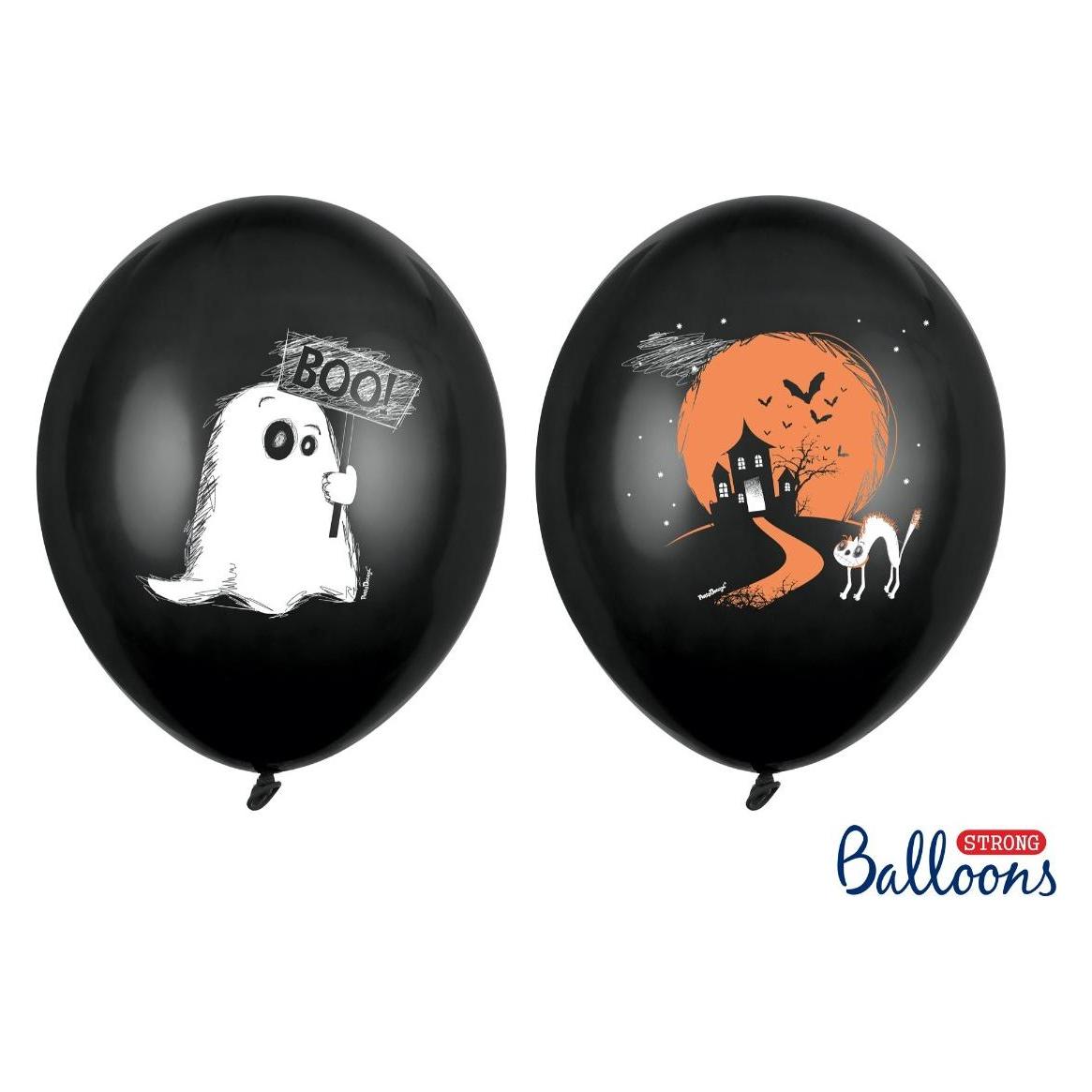 Partydeco Lufballons - Geist (6stk) (6x) (SB14P-122-010-6)