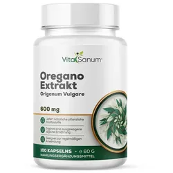 VitaSanum® Oregano-Extrakt (Origanum vulgare) 1.200 mg pro Tagesportion