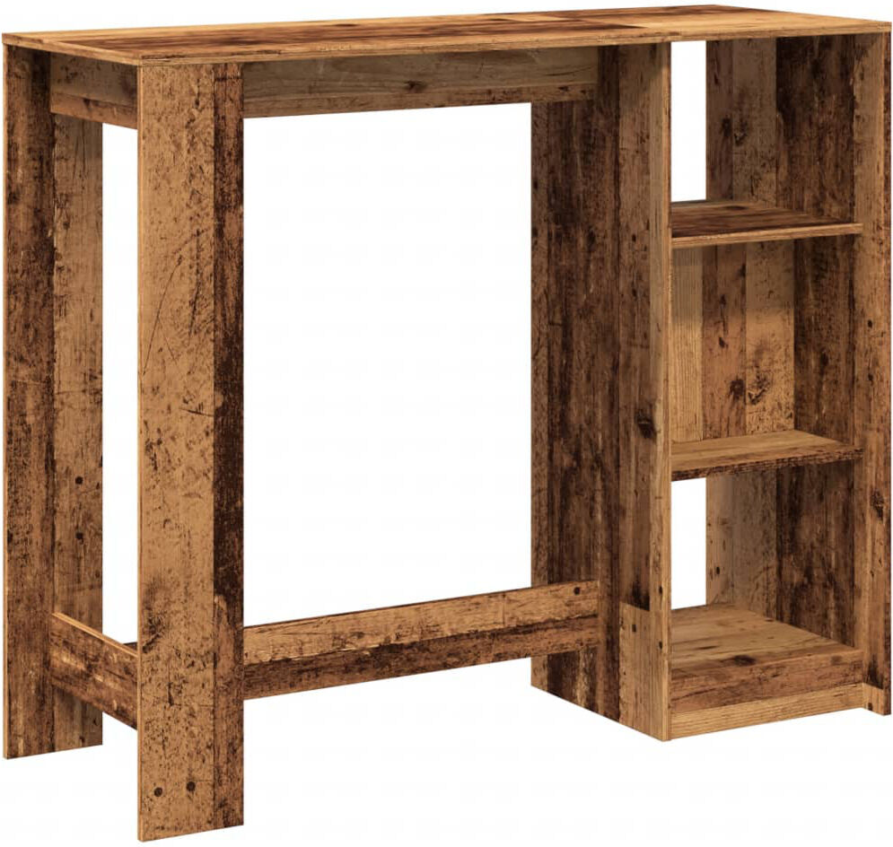 DEvidaxl 36-9 Rectangular Dining Table Reclaimed Wood