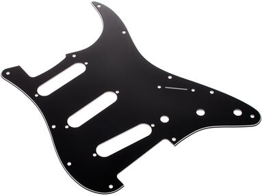 Harley Benton Parts Pickguard SSS BK Schwarz