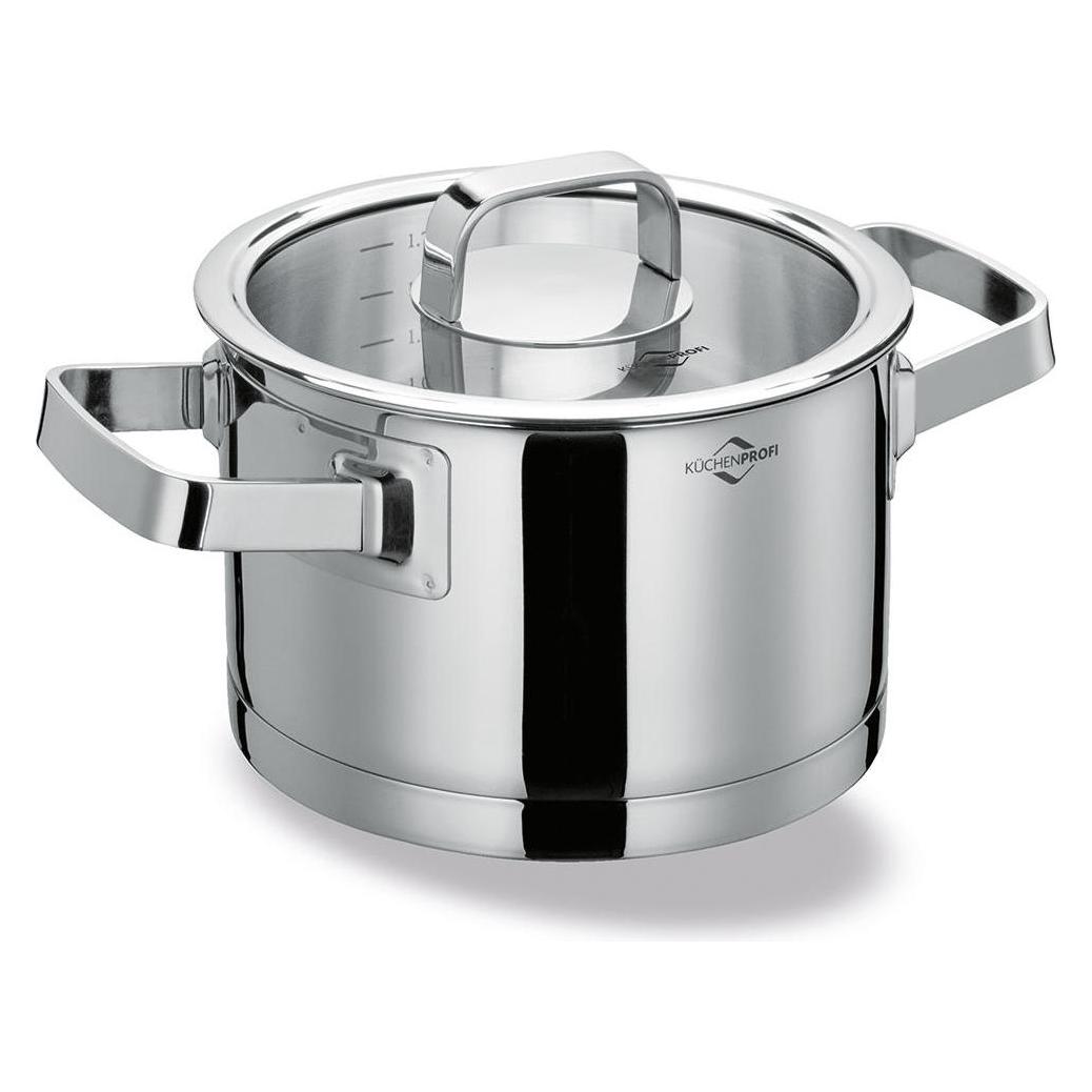 Küchenprofi Kochtopf SAN REMO 16 cm (Kochtopf, Edelstahl, 16 x 10 cm) (23 9005 28 16)