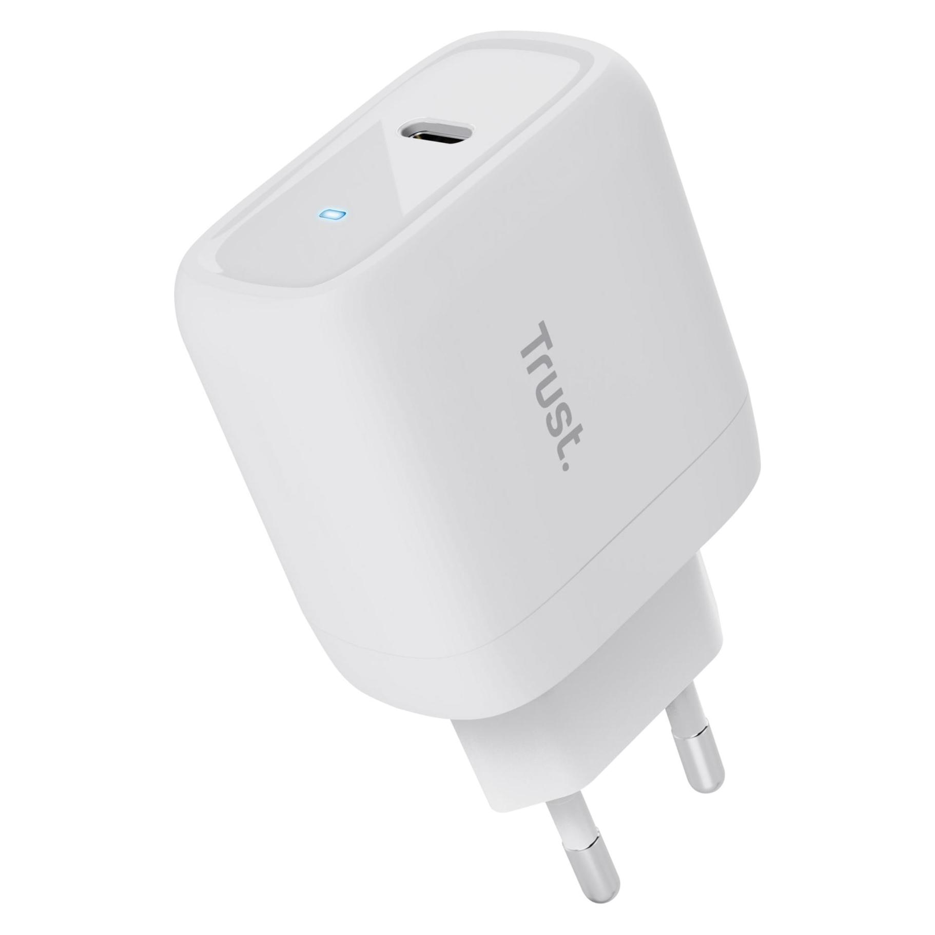 Trust Maxo 45w USB-C Charger Wht (45 W) (25138)