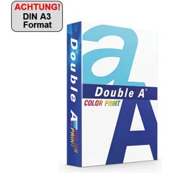 Double A, Kopierpapier, Color Print (A3, 500 Blätter, 90 g/m2)