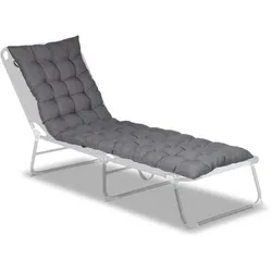 Relaxdays Bankauflage in Grau Grau
