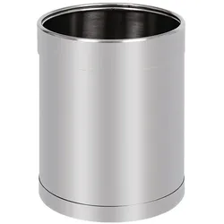 Bolero Papierkorb in Edelstahl 10,2L