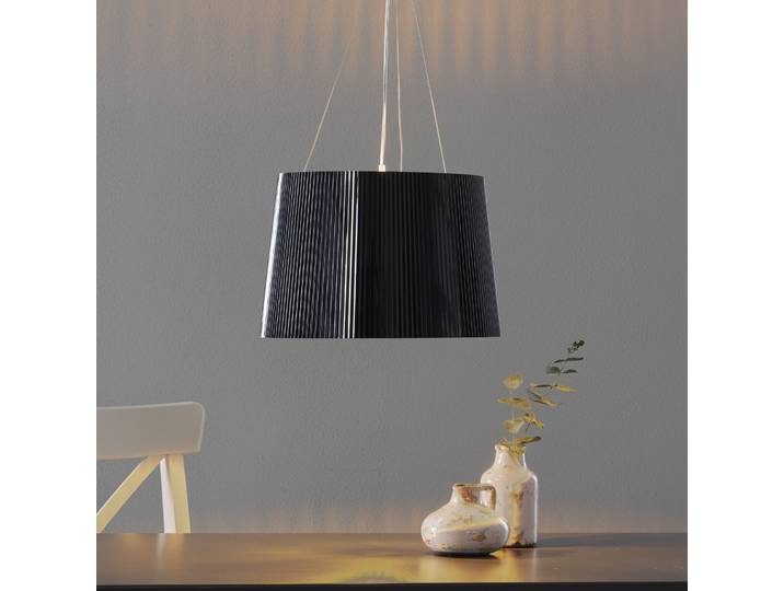 Ge' Suspension Noir/Or - Kartell Gè - Salon / séjour - Design - Plastique - À ampoule unique