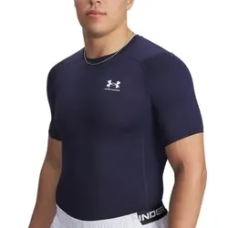 Under Armour HeatGear SS Compression Shirt Marine 3XL Herren
