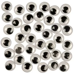 Creativ Company Brillenaugen, nicht selbstklebend, 12 mm, 1000 Stück.