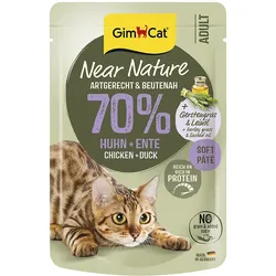 GimCat Near Nature Huhn & Ente 16x85 g