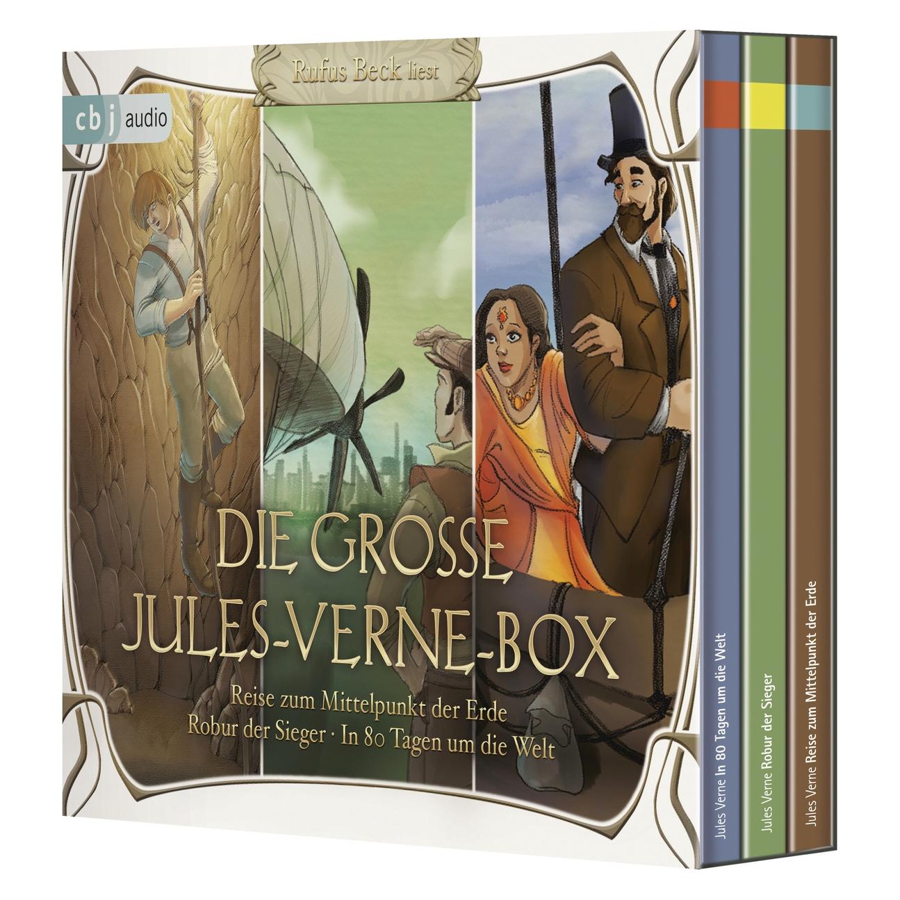 CBJ Die grosse Jules-Verne-Box (Jules Verne, Deutsch) (8371-2923-6)