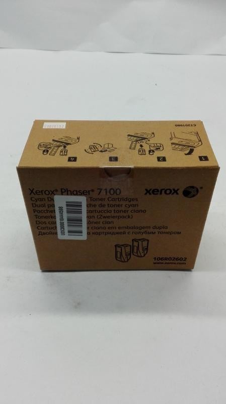 Xerox Dubbele verpakking cyaan tonercartridges voor laserprinters - 9000 pagina's - 2 stuks
