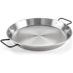 Inno Cuisinno Paellapan 'Profi', 34 cm, Pfanne + Kochtopf, Grau