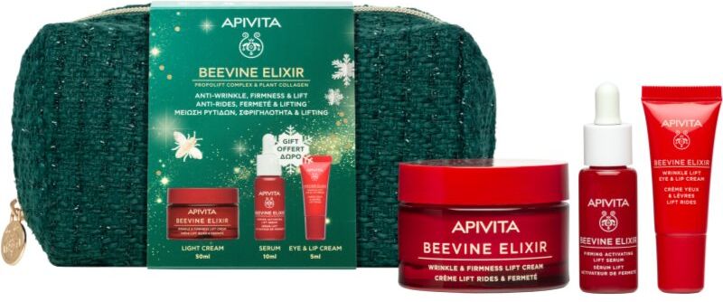 Apivita Beevine Elixir Collagen Reboot Christmas gift set with firming effect