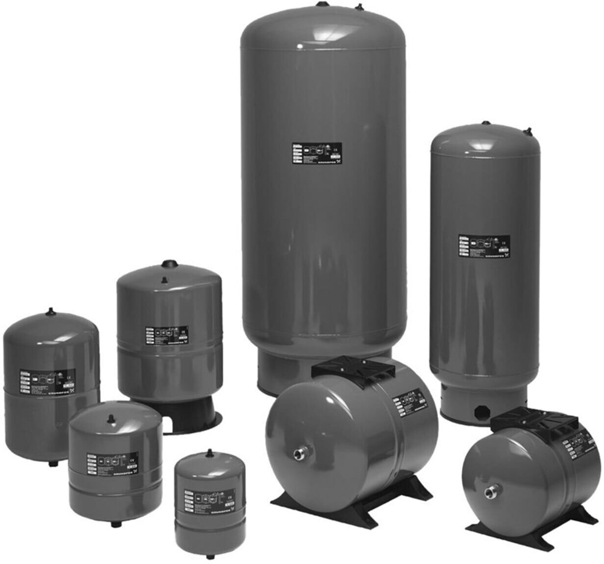 Grundfos Zubehör für Druckerhöhungsanlage Membran-Druckkessel DT5-80 PN10 DN50 (96870276)