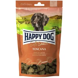 HAPPY DOG Gramm Soft Snack 100 Gramm Hundesnack Sparpaket 10 x 100 Gramm Toscana