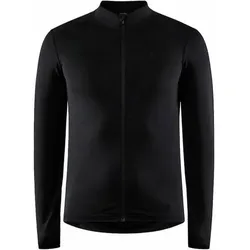 CRAFT Herren Radtrikot CORE BIKE ESSENCE LS JERSEY M, Größe L in Schwarz Schwarz
