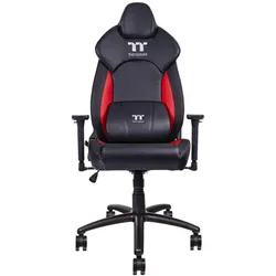 Thermaltake Silla Gaming V Comfort Negro/Rojo, Gaming Stuhl, Schwarz, Rot
